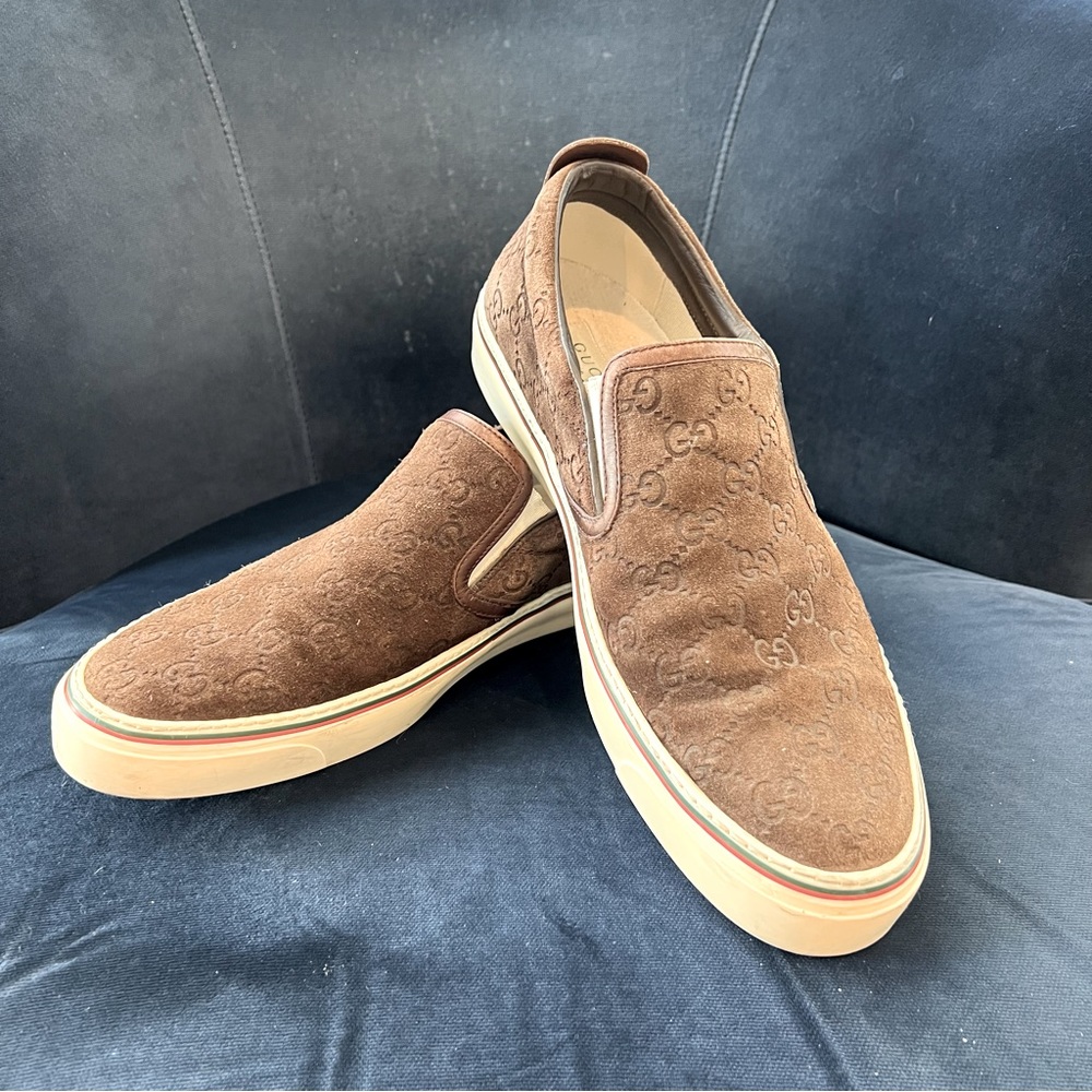 Gucci - men’s suede loafers/sneakers - Size 11